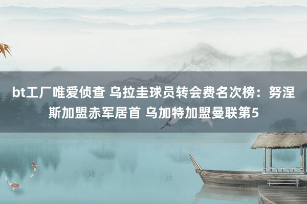 bt工厂唯爱侦查 乌拉圭球员转会费名次榜：努涅斯加盟赤军居首 乌加特加盟曼联第5