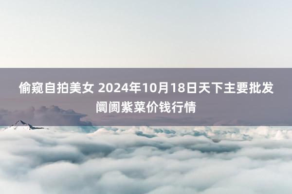 偷窥自拍美女 2024年10月18日天下主要批发阛阓紫菜价钱行情