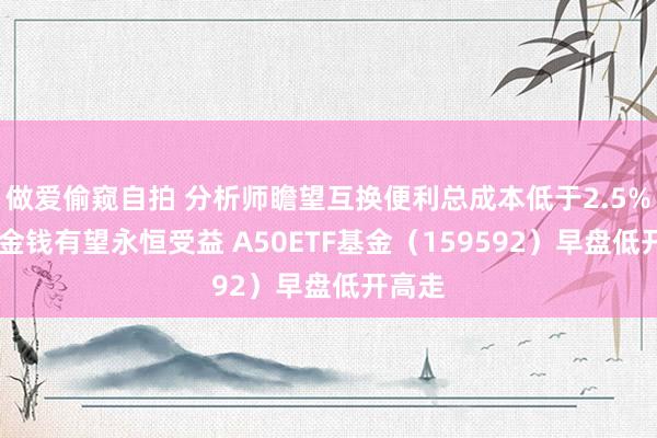 做爱偷窥自拍 分析师瞻望互换便利总成本低于2.5% 中枢金钱有望永恒受益 A50ETF基金（159592）早盘低开高走