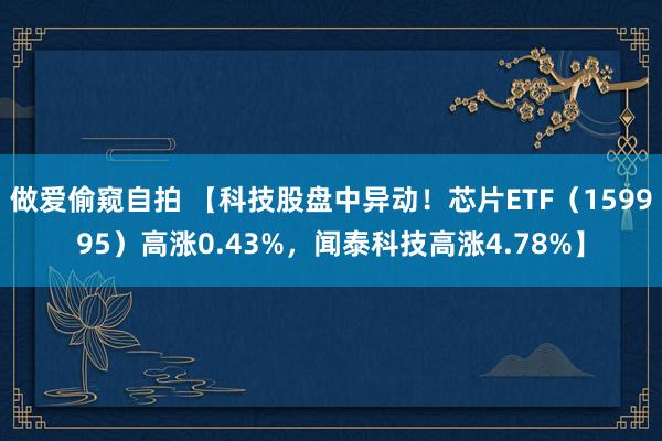 做爱偷窥自拍 【科技股盘中异动！芯片ETF（159995）高涨0.43%，闻泰科技高涨4.78%】