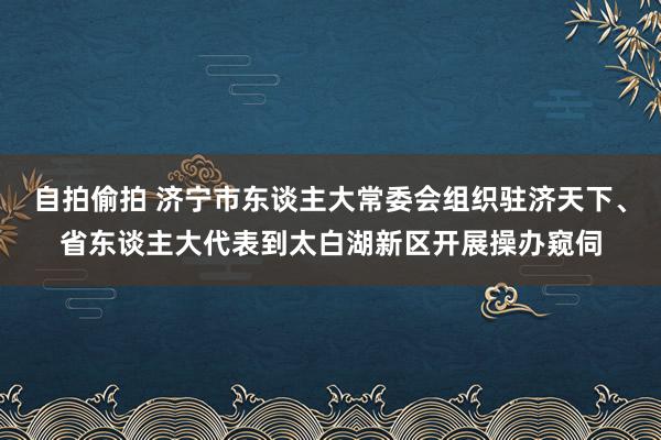 自拍偷拍 济宁市东谈主大常委会组织驻济天下、省东谈主大代表到太白湖新区开展操办窥伺