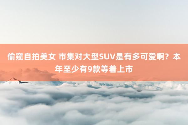 偷窥自拍美女 市集对大型SUV是有多可爱啊？本年至少有9款等着上市